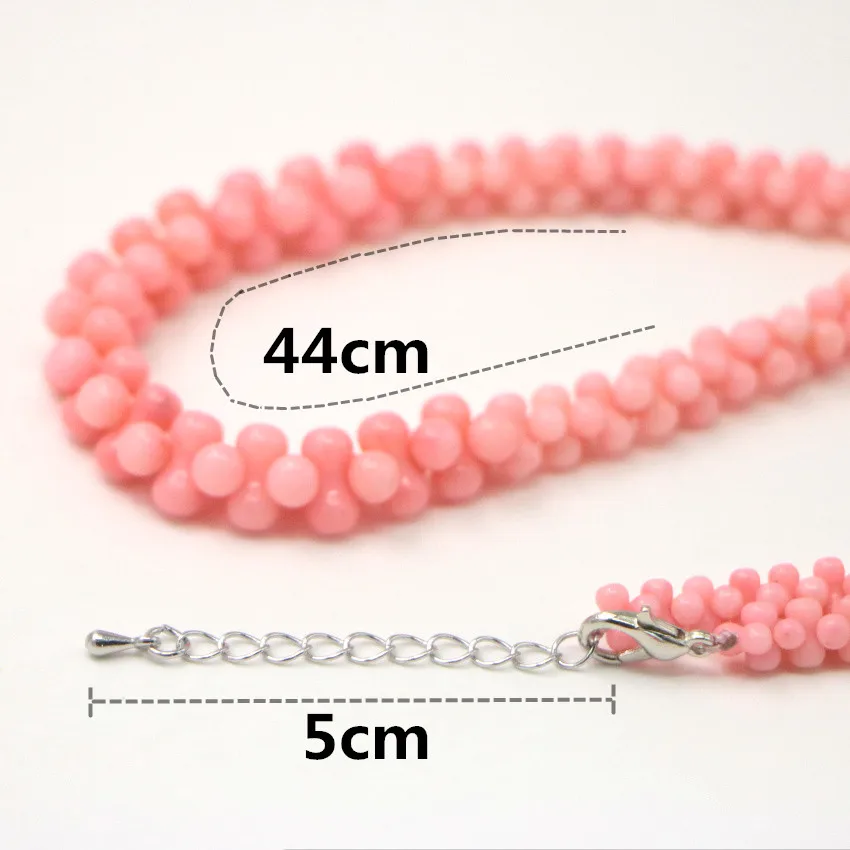 Natural red coral necklaces for women necklace best friend necklace gemstone jewelry wholesale sterling silver 925  (15)