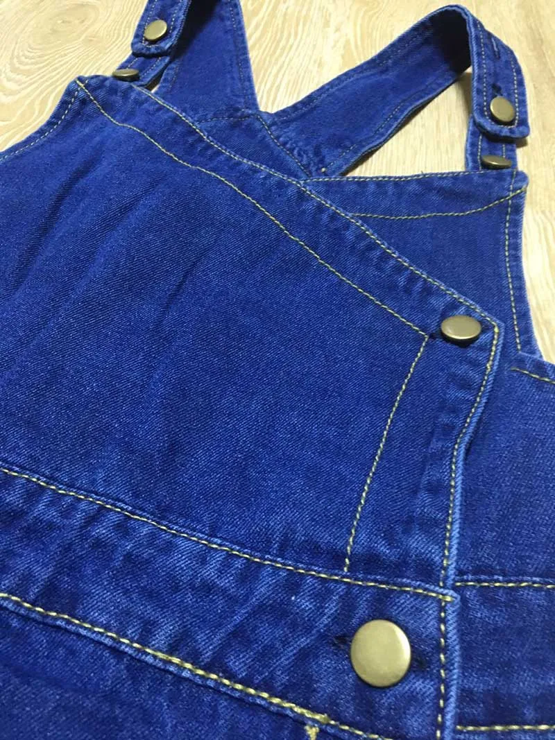 Denim long dress17