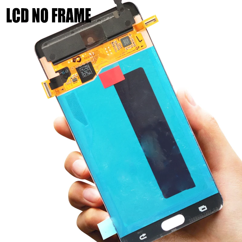 ORIGINAL 5.7'' AMOLED LCD with frame for SAMSUNG GALAXY Note7 Note 7 FE N930 N930F Display Touch Screen Digitizer Assembly