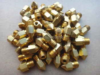 

With Tracking Number 50pcs/lot 3D Printer Nozzle Mixed Sizes 0.2mm/0.3mm/0.4mm Extruder Print Head For 1.75MM MK8 Makerbot