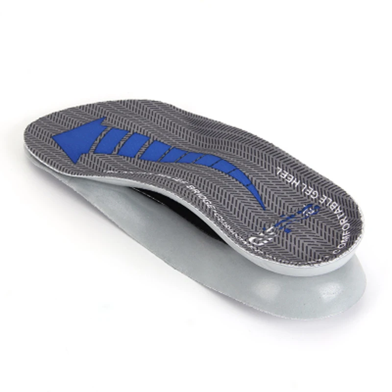 3 4 Length PU Insole Flat Feet Orthotic Insoles Arch Support Shock Absorb Foot Care Pain Relief Half Orthopedic Shoe Insert Pads (5)