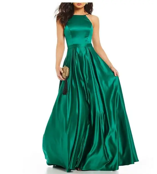 Vestido de noiva Prom dress 2019 graduation dress dark green fashionable Evening dresses long Party gown Formal dress robe Vestido de noiva Prom dress 2019 graduation dress dark green fashionable Evening dresses long Party gown Formal dress robe