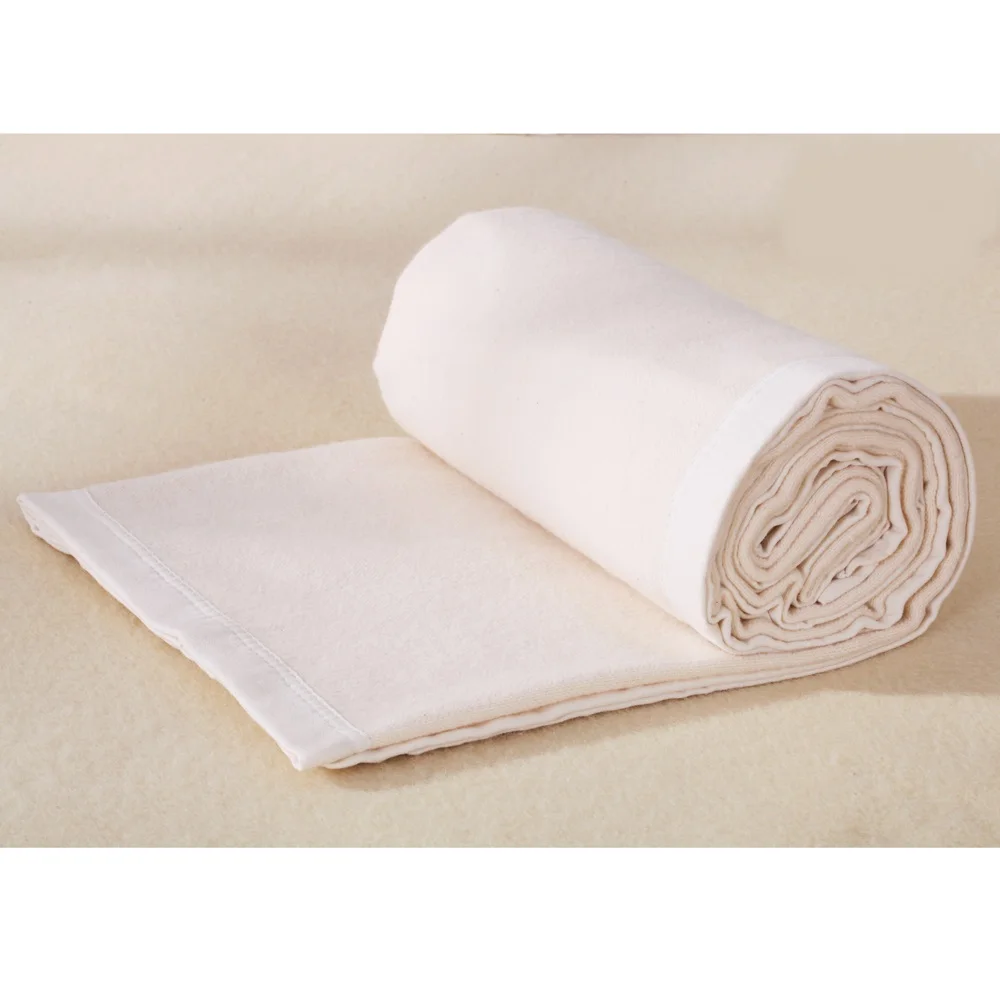 White cotton throw blanket 200cmx240cm 3kgin Throw from Home & Garden on
