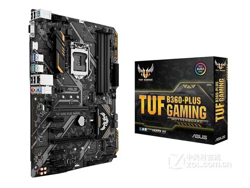 ASUS TUF B360-PLUS GAMING Desktop motherboard B360 LGA 1151 DDR4 64G 6*SATA III 2*M.2 ATXmotherboard | Компьютеры и офис