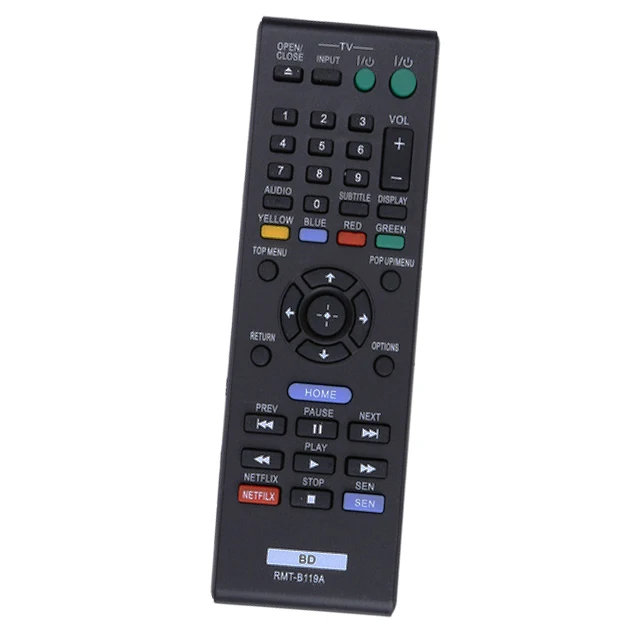 

New Fit For Sony BDP-S3100 BDPS3100 RMTB119A BDP-S3100/BF BDP-S495 BDP-S363 BDP-S357 RMT-B104A Blu-Ray Player Remote Control