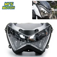 For Kawasaki 2012 ZX800 13-15 Z250 Motorcycle Front Headlight Head Light Lamp Headlamp Assembly 2012 2013 2014 2015 motorcycle headlight front headlamp light fits 2013 2014 for kawasaki z800 z250 dedicated