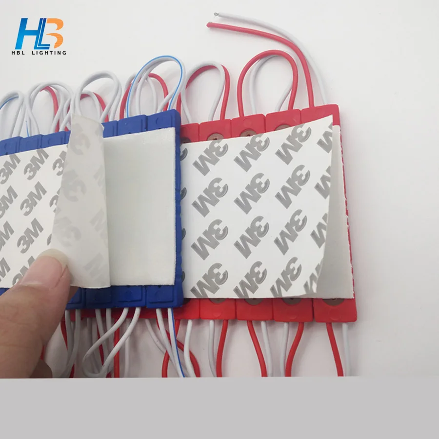 HBL новый светодиодный модуль 5730 3 светодиода 20 шт./лот 12 В с объективом