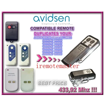 

NEW Avidsen garage door remote 100400,100550,400600,100951,100955,104505,100601 micromark MM23164