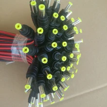 100 шт. 30 см 5.5x2.1 мм DC12V центральной Питание кабель между разъем Разъем видеонаблюдения Камера 12 В DC Мощность привести косичка