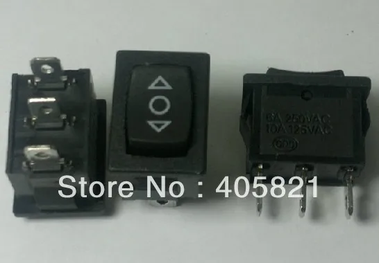 

3Pins Double Momentary Mini Rocker Switch 21*15mm