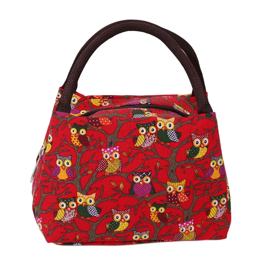 

Owl Thermal Insulated Tote Picnic Lunch Cool Bag Cooler Box Handbag Pouch