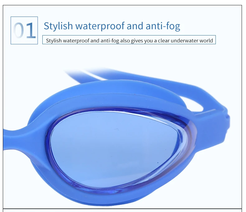 natação profissional ajustável uv silicone à prova