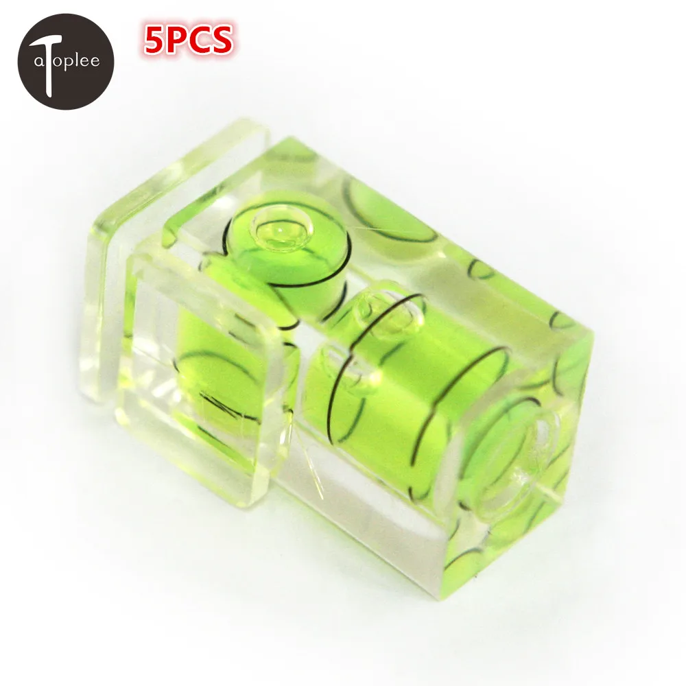 

5PCS 33*18*18mm Shoe Interface Two-Dimensional Level Measurement Tools DIY Camera Accessories Universal Level Tool