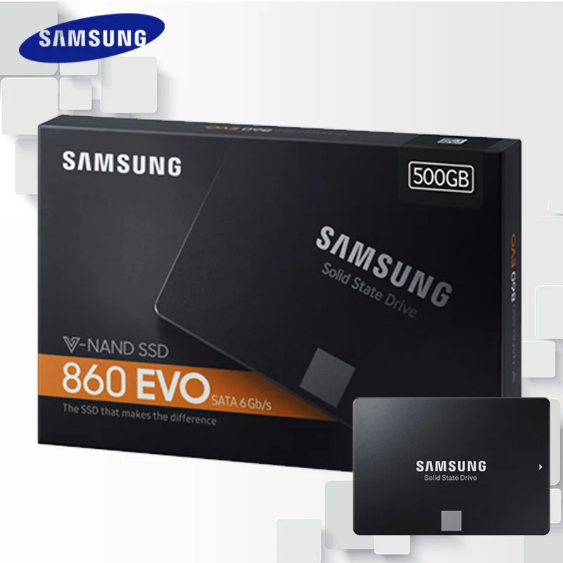 SAMSUNG 860 EVO Internal SSD 250GB 500GB Solid State Disk HD Hard Drive SATA3 2.5 for Laptop Desktop PC 250 GB 500 GB MZ-76E250B