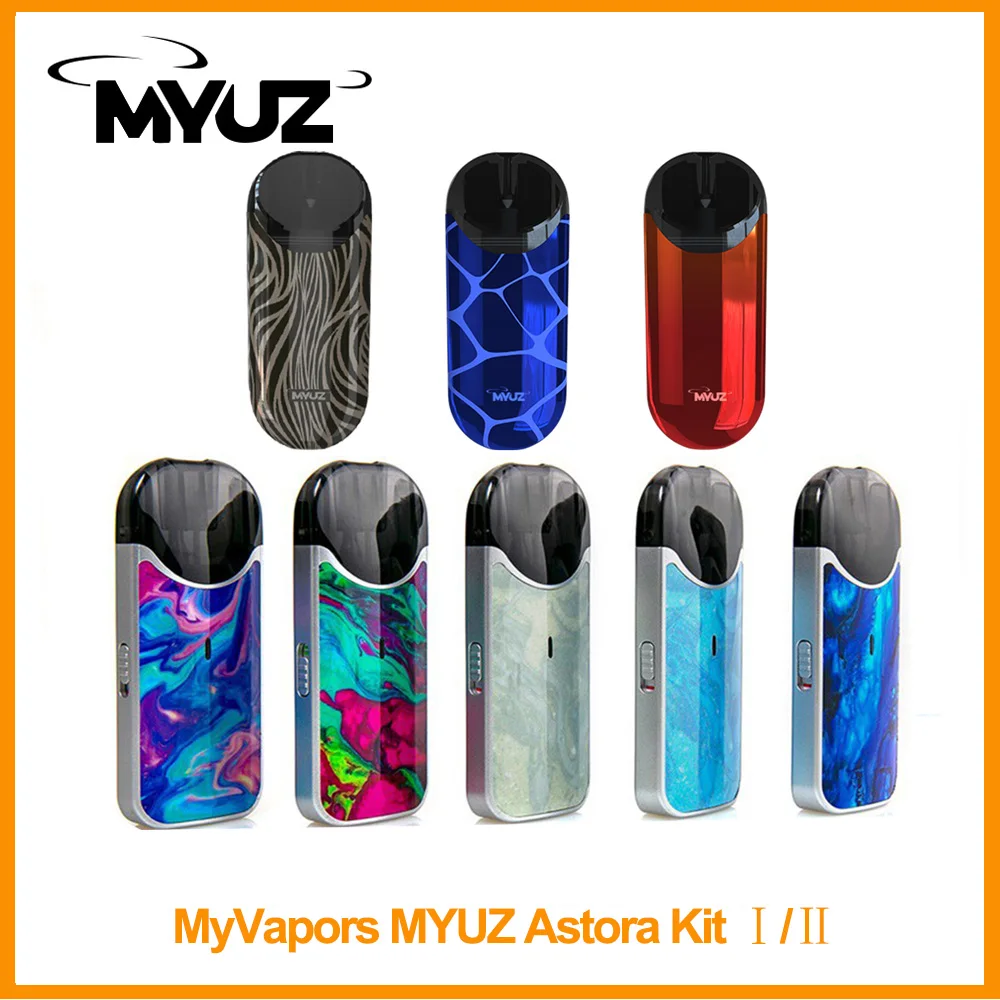 

[US] Original MyVapors MYUZ Astora Pod System Kit 1/2 Edition Built in 500mAh 2mL Tank Air-Driven Switch VS Renova Zero E-Cig