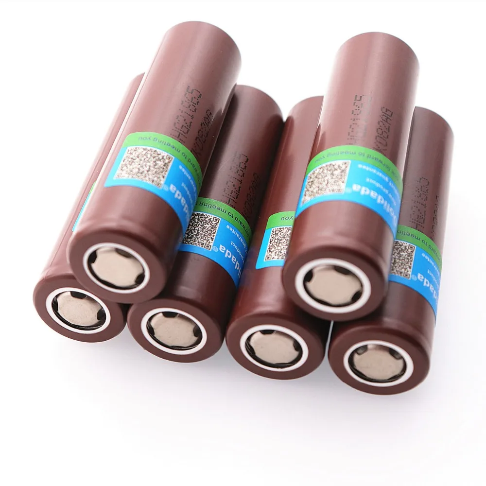 

200PCS Dolidada 100% original 18650 battery 3000mah 3.7v rechargeable battery for LG HG2 18650 lithium battery 3.7V 3000 mah