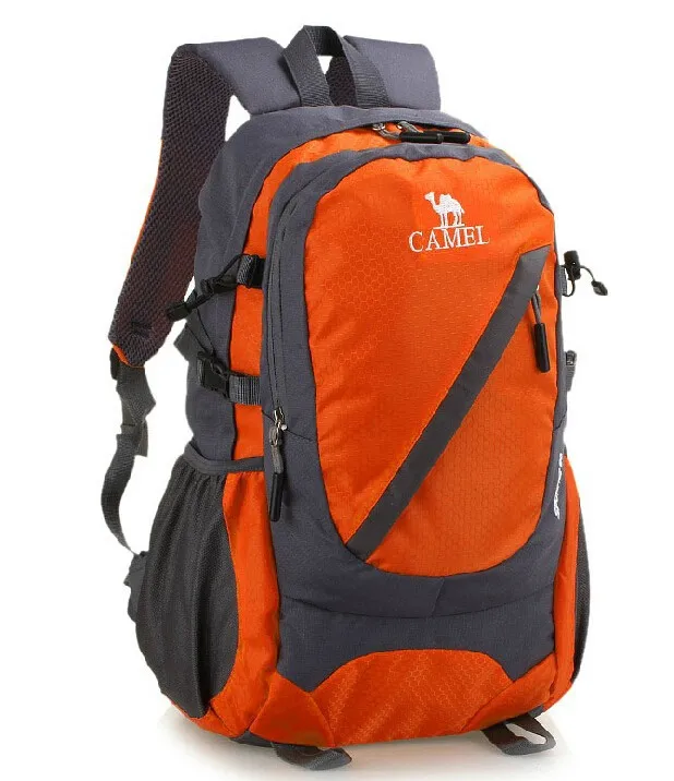 men travel backpack