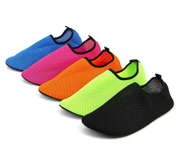 

Kids Quick Drying Swim Water Shoes Casual Anti-skid Footwear Barefoot Beach Diving Shoes Mesh Soft Skin Shoes Beach Slippers