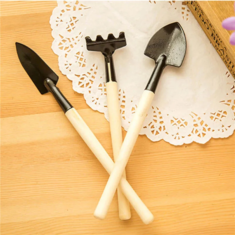 3Pcs Gardening Plant Garden Hand Tools Shovel Rake Small Shovel/Rake