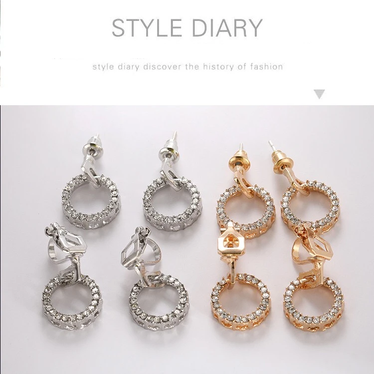 S925 Silver Needle Individuality Simple Baitao Earrings Anti-allergy Circle Delicate Mini Eardrop Woman (12)