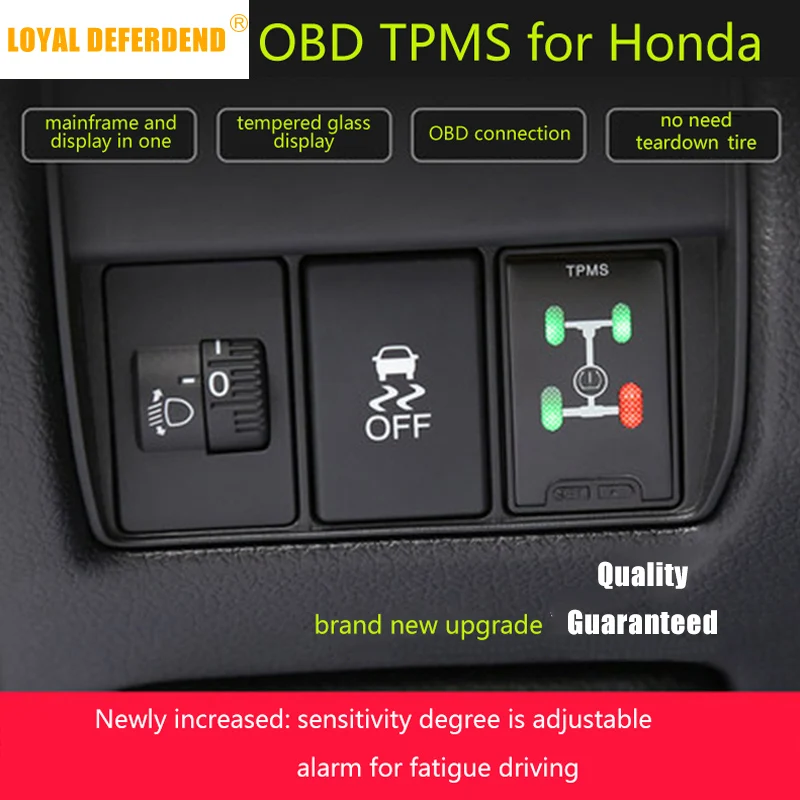 ЛОЯЛЬНЫЙ защитник город Greiz Gienia Fit OBD TPMS система контроля давления в шинах интеллектуальный мониторинг в реальном времени