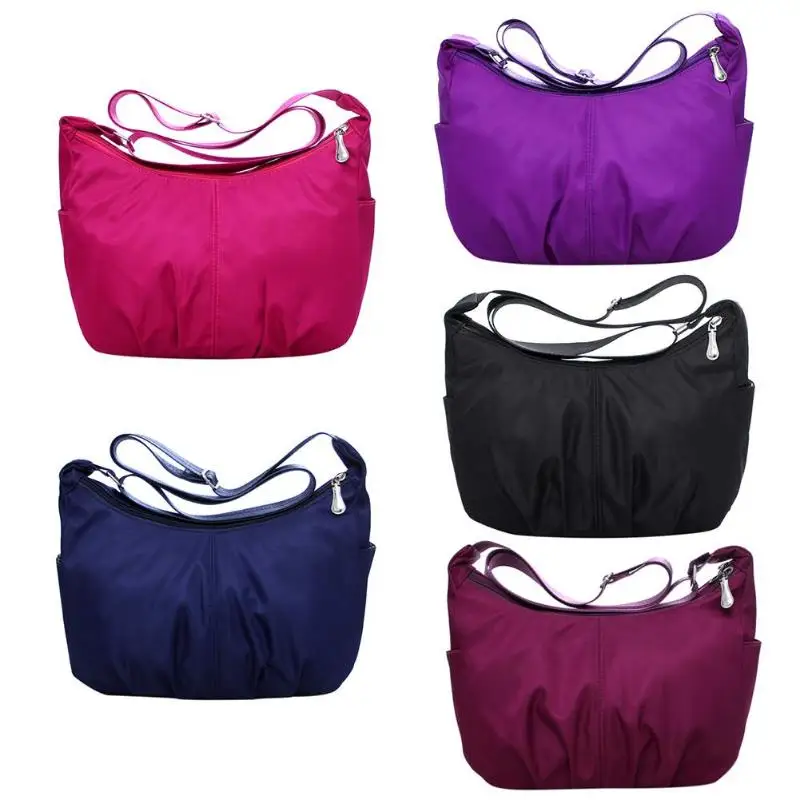 

Waterproof Nylon Women Crossbody Bags Famous Designer Female Handbag Casual Hobos Shoulder Bags Women Large Shopping Bag 2018