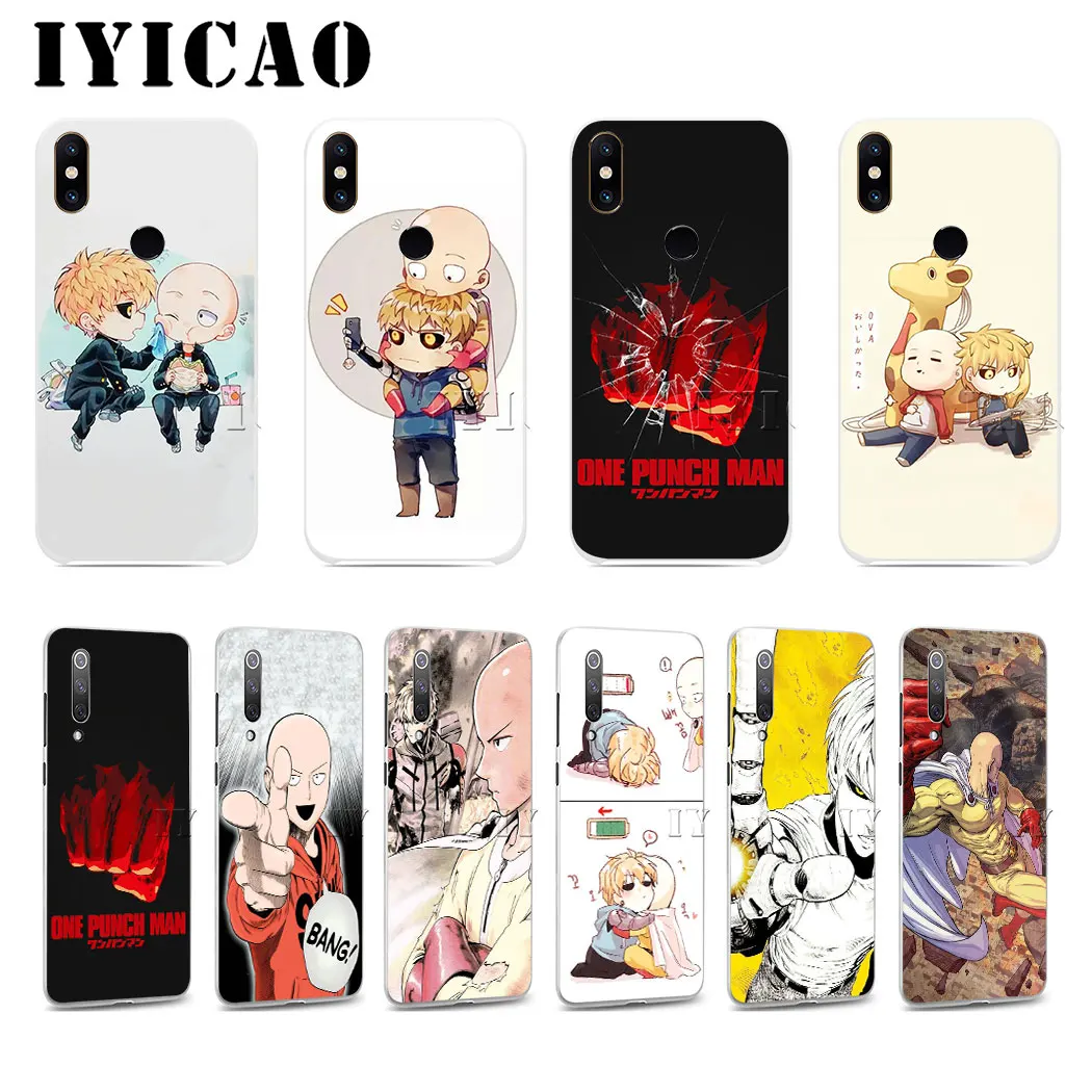 Чехол IYICAO One Punch Man cartoonSoft для Huawei 6A 7A 8X 8 Lite Pro 7 3G 7C 5.99in Nova 4 3 3i 2i 8C 9 10 | Мобильные