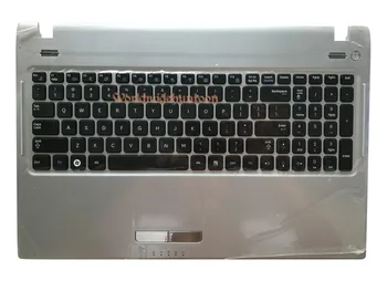 

Reboto Original Laptop Keyboard Compatible for SAMSUNG NP-Q530 US Layout BA75-02669A With Silver Palmrest Frame High quality