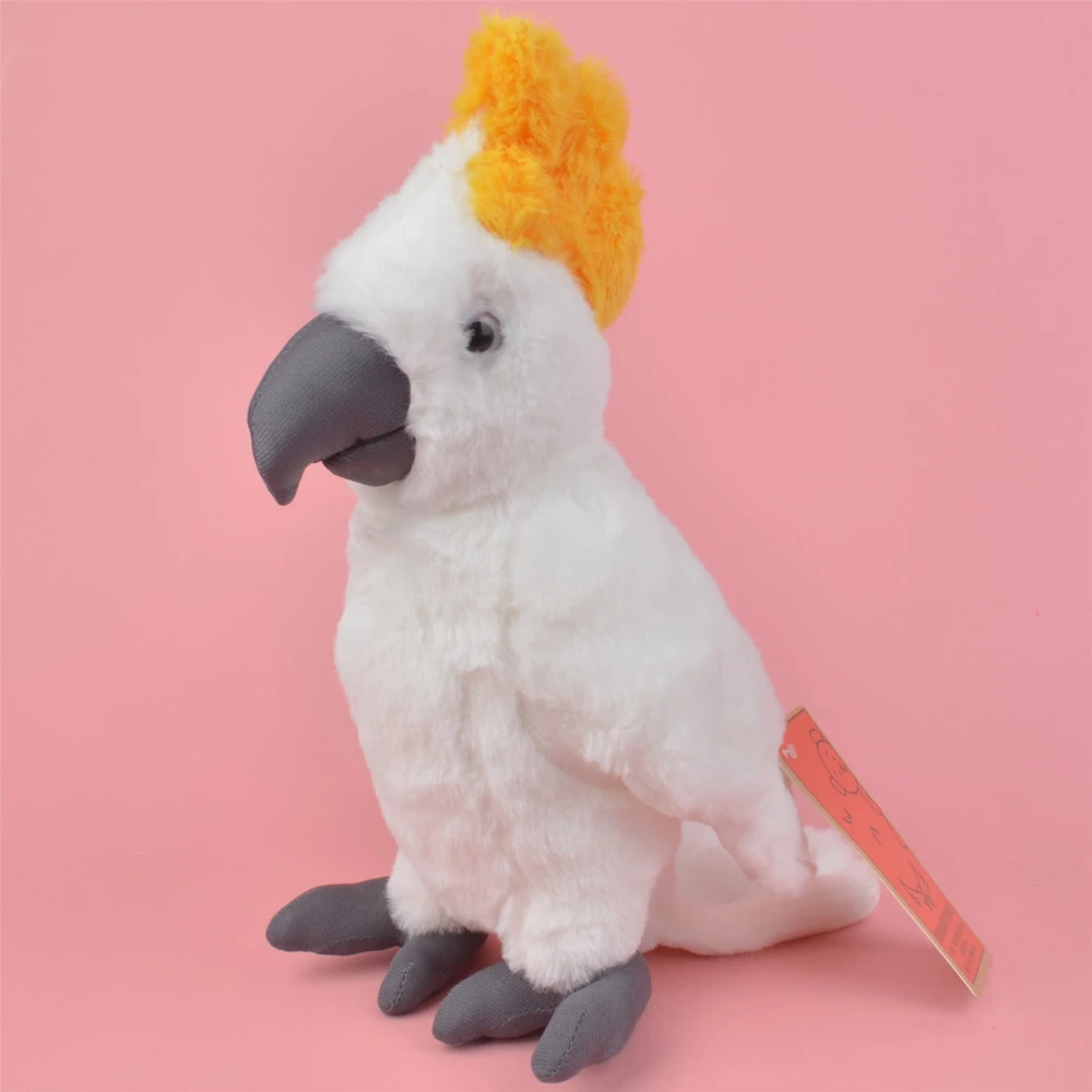 25cm White Color Parrot Plush Toy Baby Gift Kids Bird Toy Wholesale With Free Shipping Stuffed Plush Animals Aliexpress