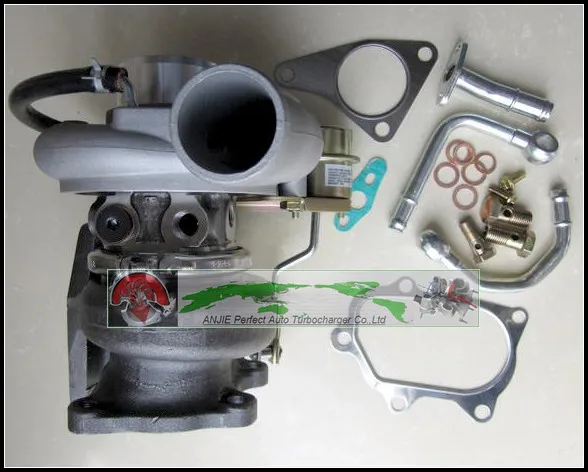 TD05 20G TD05-20G TD05-20G-8 Turbo Turbocharger For SUBARU Impreza WRX STI Turbine Engine EJ20 EJ25 MAX HP 450HP 5 bolts with gaskets pip (2)