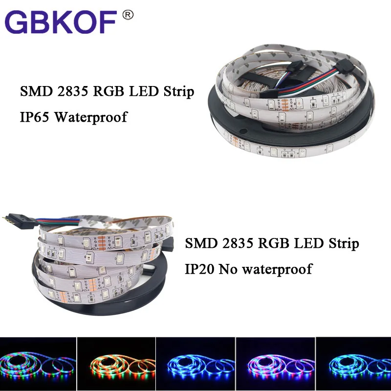 5 м 10 3528 Светодиодная лента RGB не водонепроницаемый 60 Светодиодный s/M SMD e неоновый