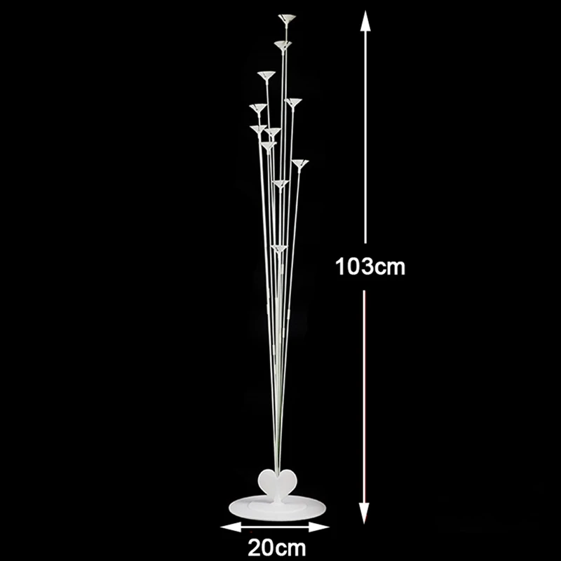 11 тюбиков вечерние воздушные шары стенд колонна-подставка комплект держатель для шарика для беби Шауэр детский день рождения Свадебные украшения Поставки