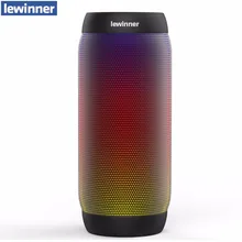 lewinner colorful Waterproof LED Portable font b Bluetooth b font font b Speaker b font BQ