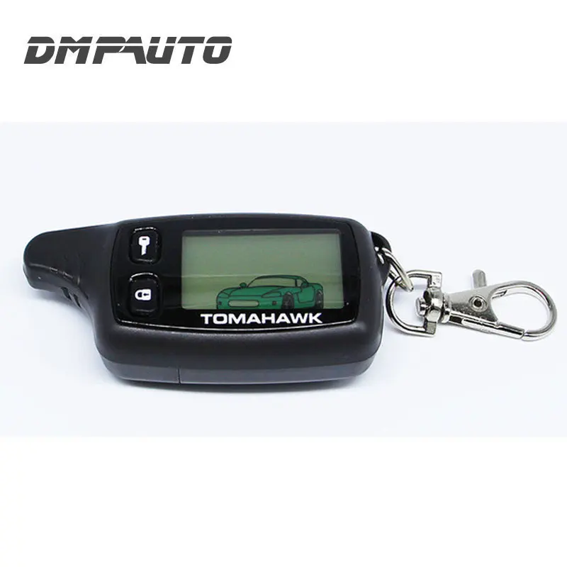 

Epacket Car remote for Tomahawk TW9010 Lcd remote for Tomahawk TW9010/TW-7000 D900 SL-950 LR-950 two way car alarm system