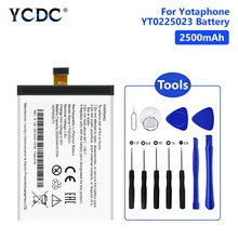 YT0225023 2500 мАч батарея для Yotaphone 2 YD201 YD206 Замена перезаряжаемая литиевая батарея для телефона батареи Бесплатные инструменты