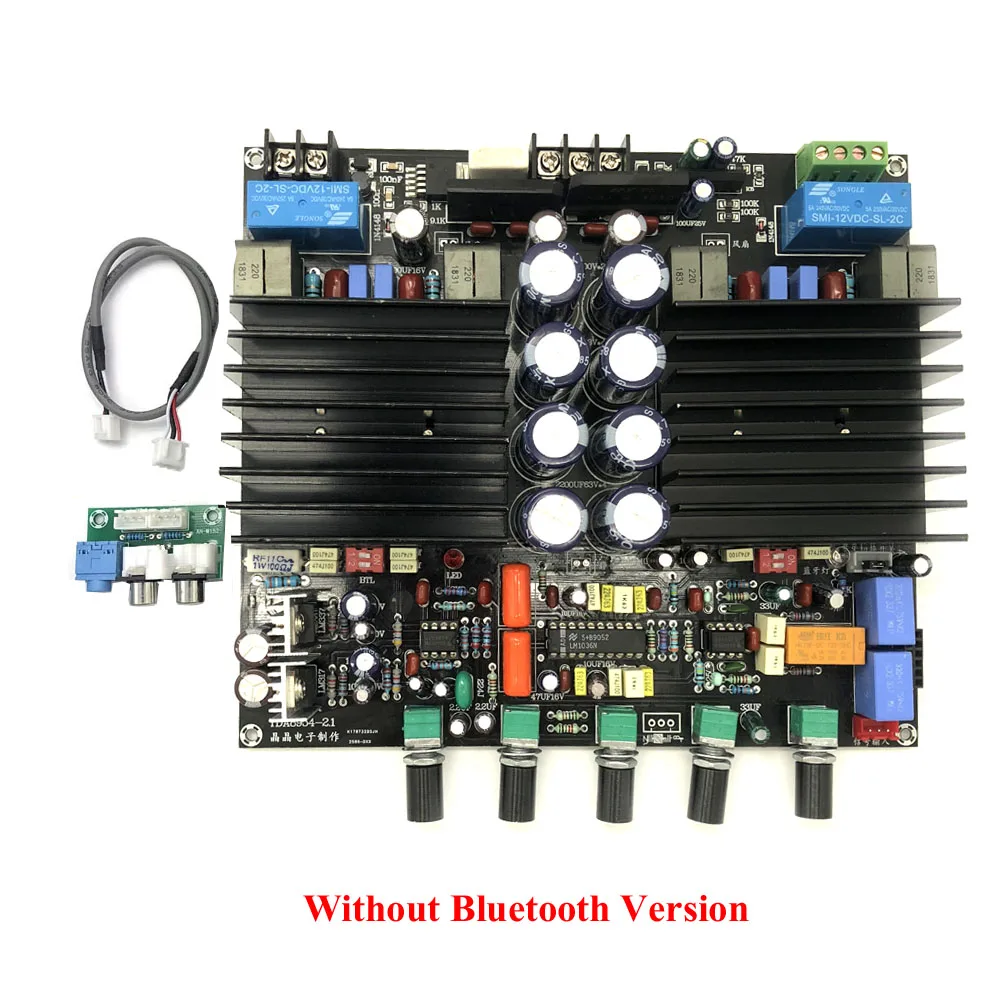 Цифровая плата усилителя Lusya TDA8954TH с bluetooth класс D 210 Вт * 2 стерео предшественник