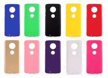 

20pcs/lot free shipping Luxury Rubber Matte Hard Back Cover Skin Case For Moto G6/G4 /G4 Plus/Z3 Play/E5/E5 Plus