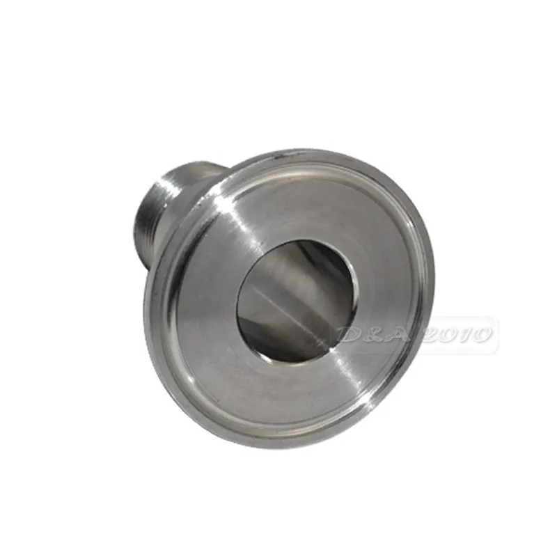 Megaron 3/4 &quotDN20 нержавеющая сталь SS316 санитарный мужской резьбовой наконечник OD 50 5