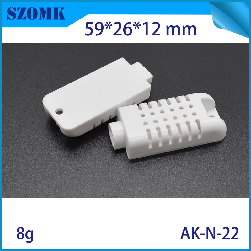 

4 pieces, 59*26*12mm abs plastic enclosure housing plastic box pcb enclosure high quality plastic sensor electronics project