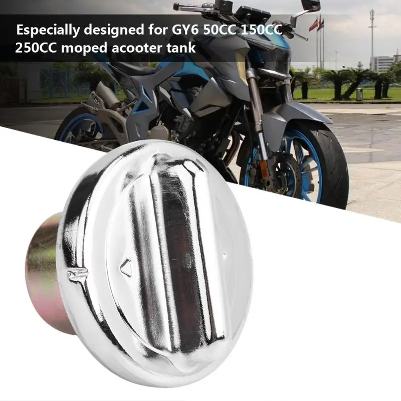 Fuel Filler Door Gas Cap Gas Locking Cap for GY6 150CC 250CC Moped Scooter Tank Fuel Gas Cap Tank Cover Fuel Filler Door Gas Cap Gas Locking Cap for GY6 150CC 250CC Moped Scooter Tank Fuel Gas Cap Tank Cover