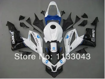 

100%Fit Injection Fairings for HONDA CBR600RR 07 08 F5 07 08 CBR 600 RR 2007 2008 White blue black fairing parts #PSI81+7GIFTS