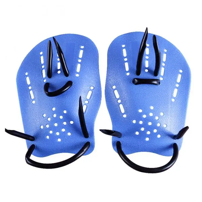 Новые профессиональные плавники для плавания тренировочные силиконовые ручные перчатки ласты для взрослых детей плавать снаряжение