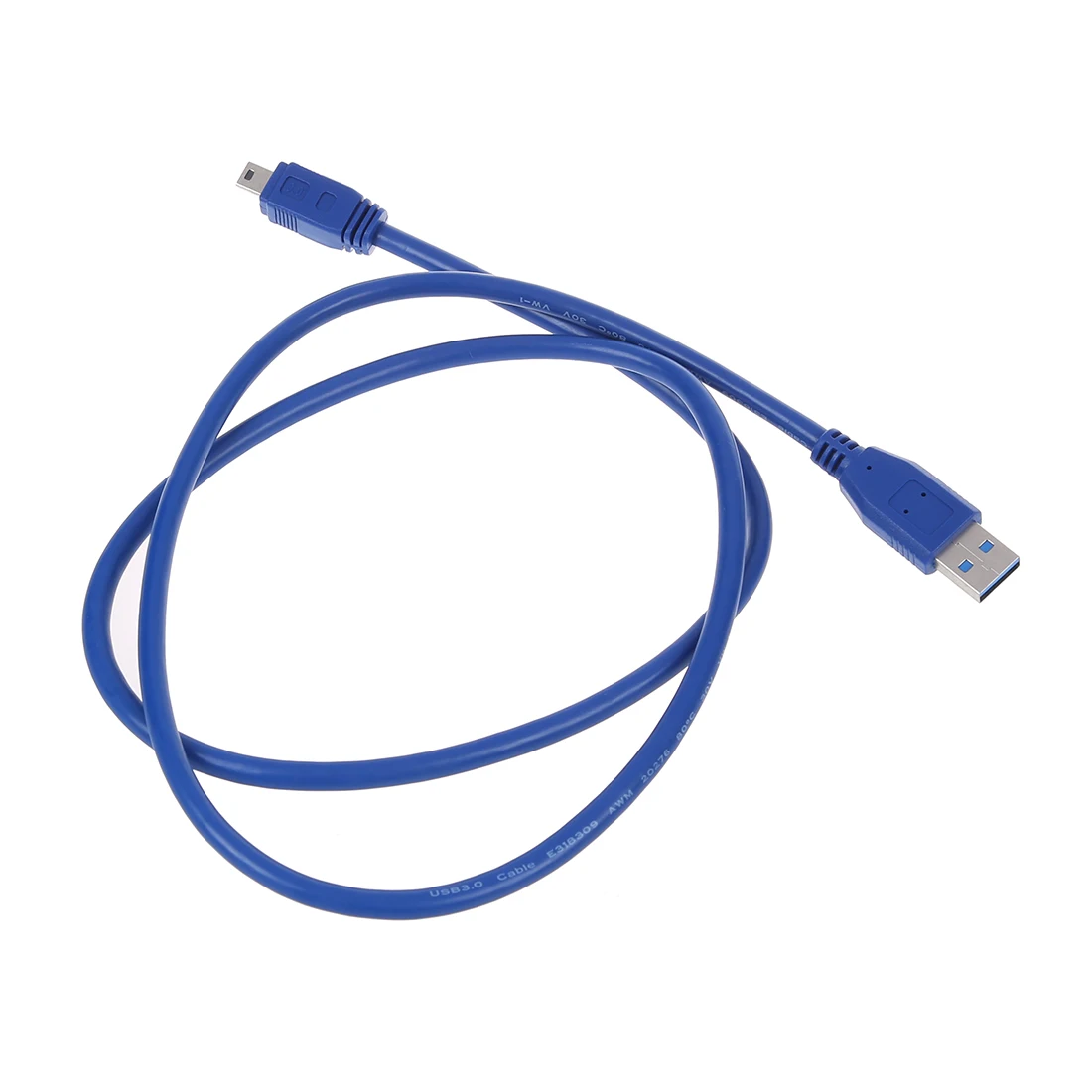 AAAE синий Суперскоростной USB 3 0 тип A штекер мини B 10 Pin Мужской адаптер кабель