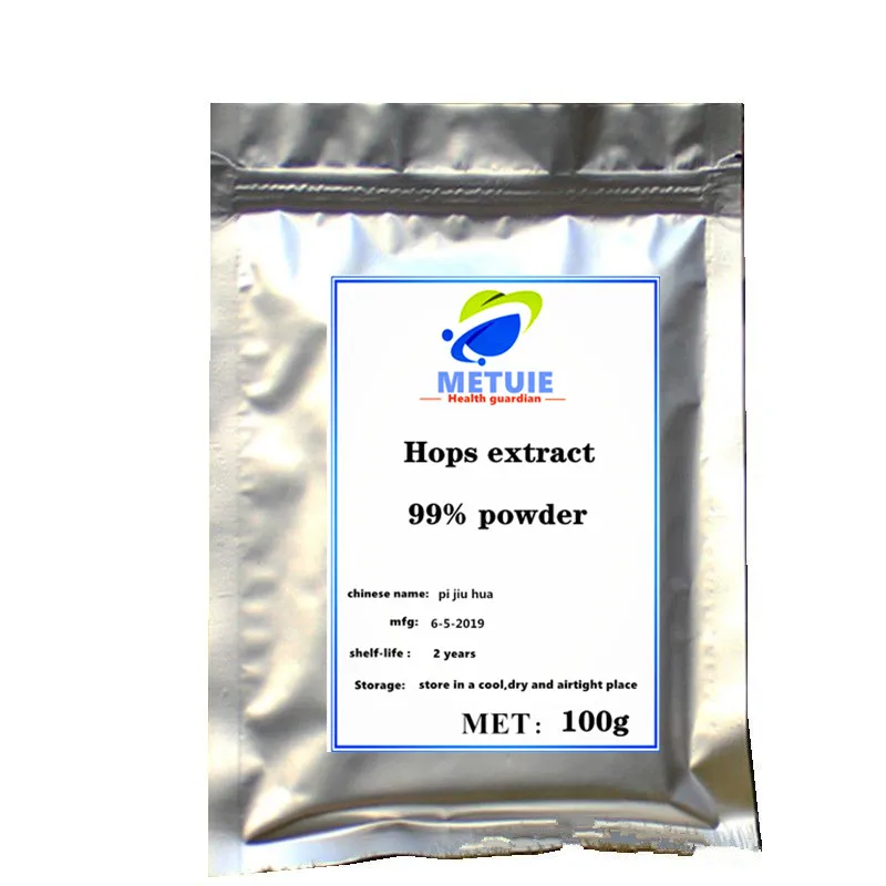 

High quality xanthohumol 99% hops extract powder festival glitter body gel stimulate appetite It has strong estrogen-like effect
