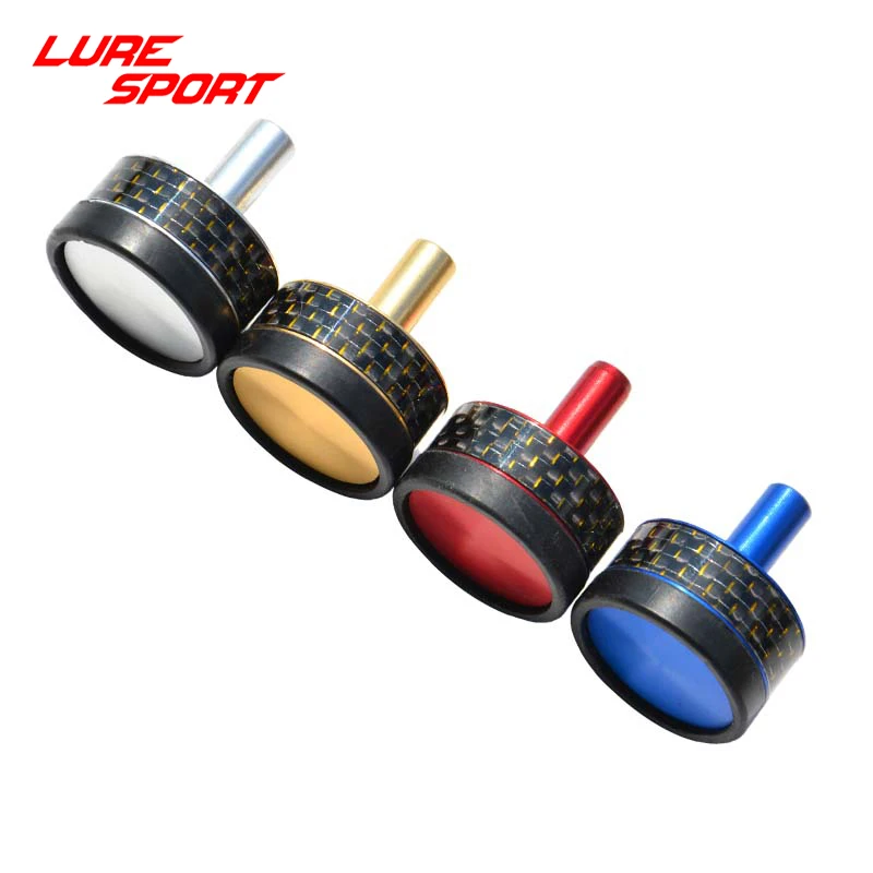 LureSport 2 шт. Торцевая крышка тканая углеродная трубка резиновая алюминиевая Стыковая Удочка строительный компонент для ремонта удочки DIY аксессуар