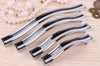 

Modern Crystal Cabinet Cupboard Handles Kitchen Bedroom Wardrobe Drawer Door Pulls Knob 128mm