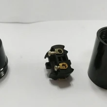 CE UL 100 шт. E12 основания светильника@ держатели ламп для светодиодной подсветкой и т. д.(бакелит)+ алюминий материал