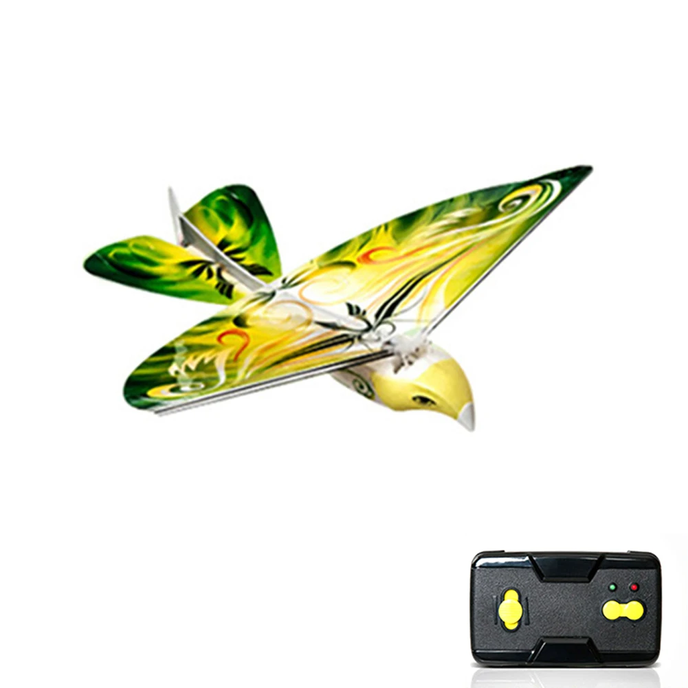 RC Bird Foam RC Airplane 2.4 GHz Remote Control E-Bird Glider Flying Birds Electronic Mini RC Drone Kids Outdoor Toys