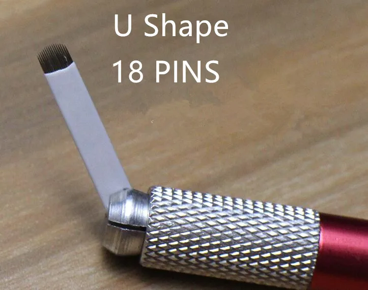 Free Shipping U Shape Needle Blade Permanent Makeup Blades Needles for