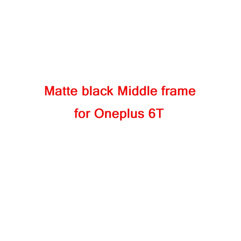 Средняя рамка для OnePlus 6T запасные части